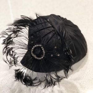 1930’s Vintage Hat Black Hat